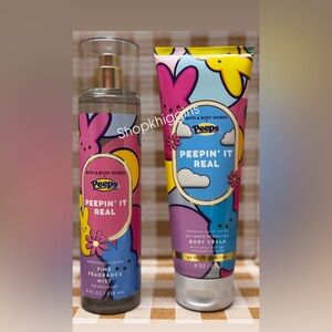 NEW B&BW x PEEPS Marshmallow Fragrance and Body Cream Set